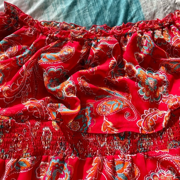 Rabbit Rabbit Rabbit Red Paisley Dress - Picture 6 of 6